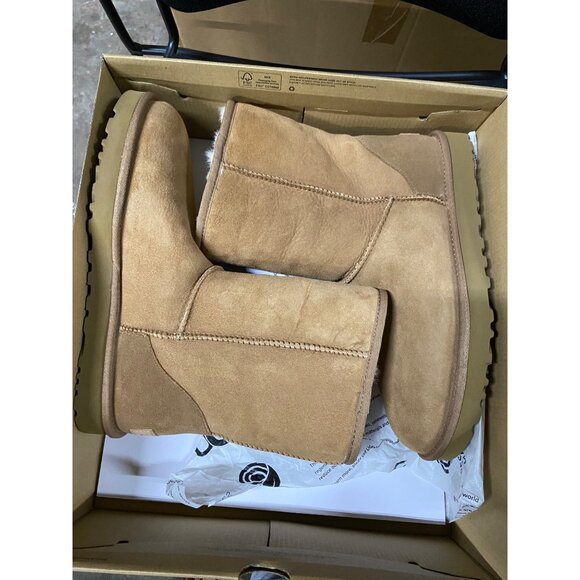 UGG Womens Comfortable Round Toe Classic II Short Boots Sand Size 11M NIB - Picture 7 of 7